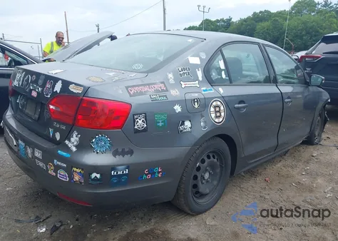 2011 Volkswagen Jetta 2.5L Se from USA, damaged, VIN 3VWDZ7AJ9BM346231